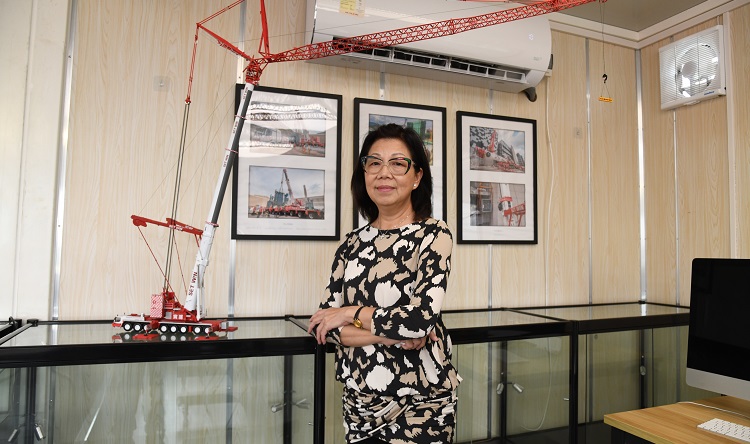 實運機械及實運集團顧問簡陳擷霞：盡心建設香港  以愛服務社區