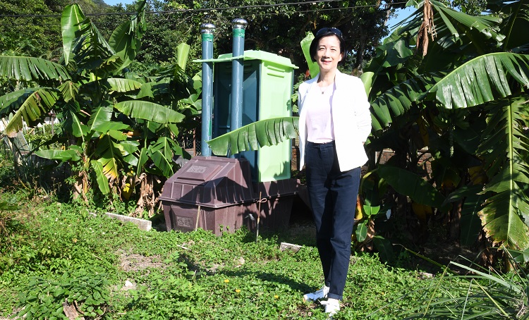 岱麟生態系統有限公司行政總裁陳麗欣：生態環保廁所 實現零排放零水源污染