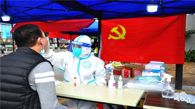 東莞清溪兩核酸採樣點獲讃「教科書式」採樣點