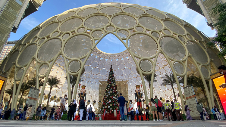 迪拜世博會有職員確診新冠 部分展區或暫時關閉