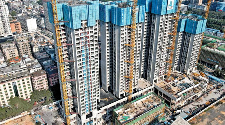 深圳首個棚改項目建成入伙