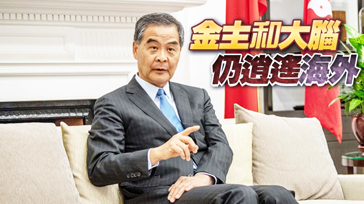 梁振英：《立場》蔡東豪比黎智英更可恥