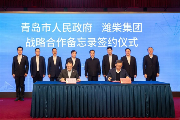 「東方氫島」添濰柴畫筆：濰柴集團在青打造新產業集群