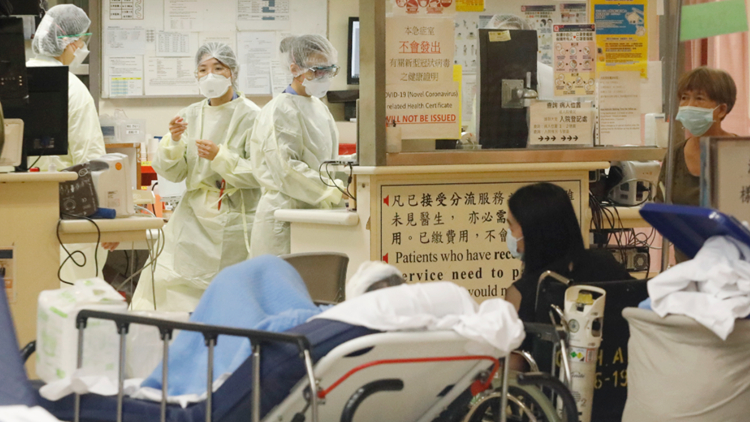 本港現首宗Omicron重症個案 患者去年12月從英國回港