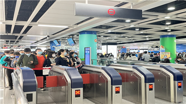 1083.64萬人次 廣州地鐵元旦假期前一天客流破千萬