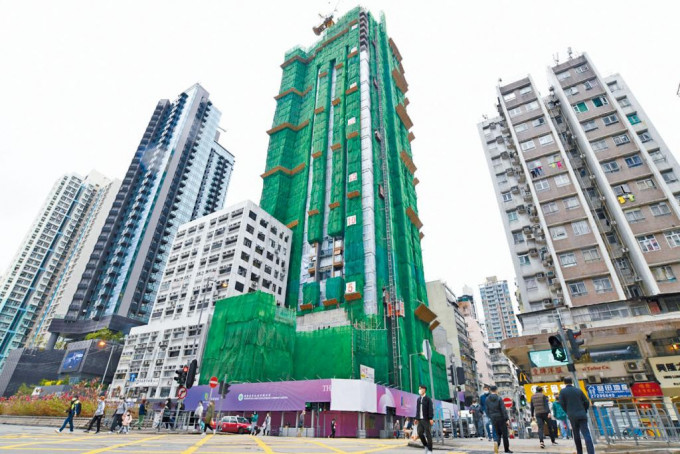 恒地「映築」主打460平方呎以下單位