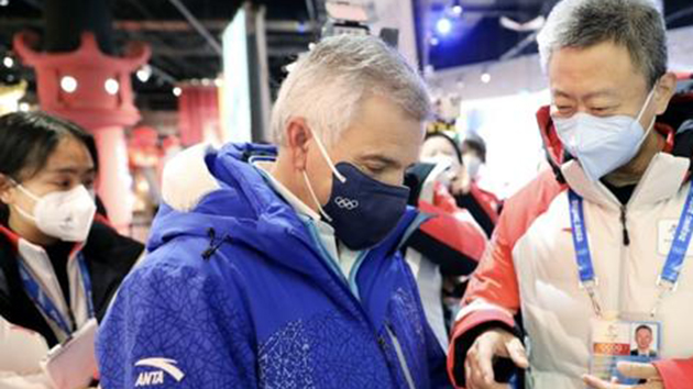 國際奧委會委員小薩馬蘭奇：高度認可北京冬奧會賽事準備