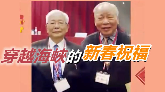 大陸新聞學泰斗方漢奇向台灣新聞學泰斗李瞻拜年 網友：被暖到