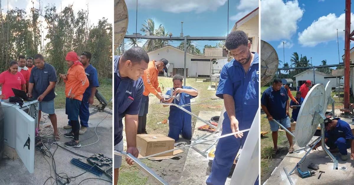 湯加一電信公司宣布恢復網絡信號