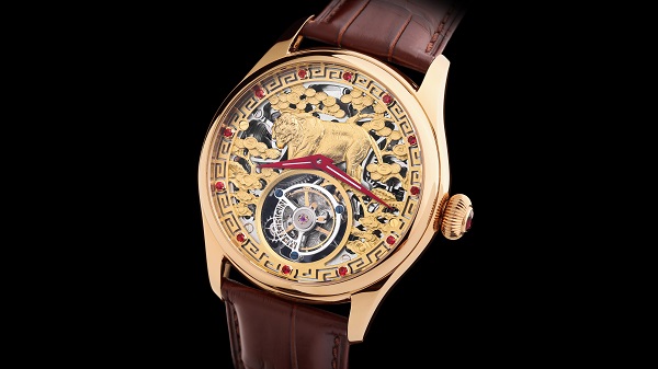 【鐘表】虎虎生威！萬希泉生肖系列「壬寅肖虎陀飛輪」