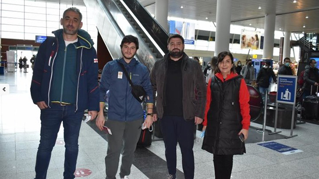 首批格魯吉亞冬奧選手啟程前往北京