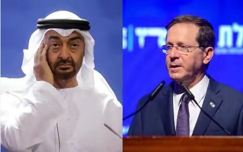 以總統抵達阿聯酋首都開始歷史性首訪