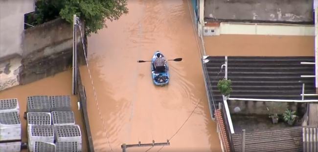 巴西聖保羅州暴雨致死人數升至24人 仍有8人失蹤