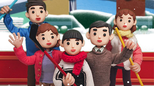 有片｜黏土動畫小劇場為冬奧助力加油