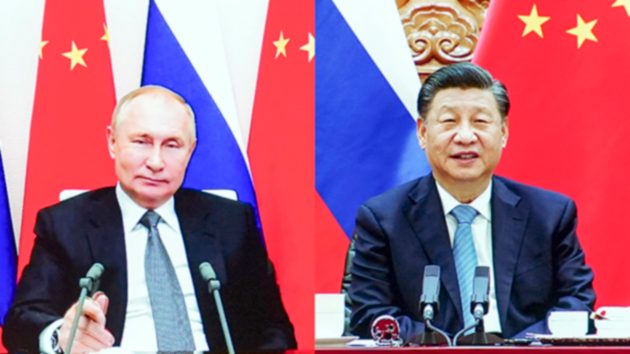 習近平同普京會談：中俄矢志不渝肩並肩維護國際公平正義