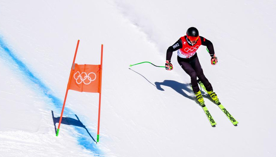 首次完賽！中國選手徐銘甫男子滑降比賽位列36名