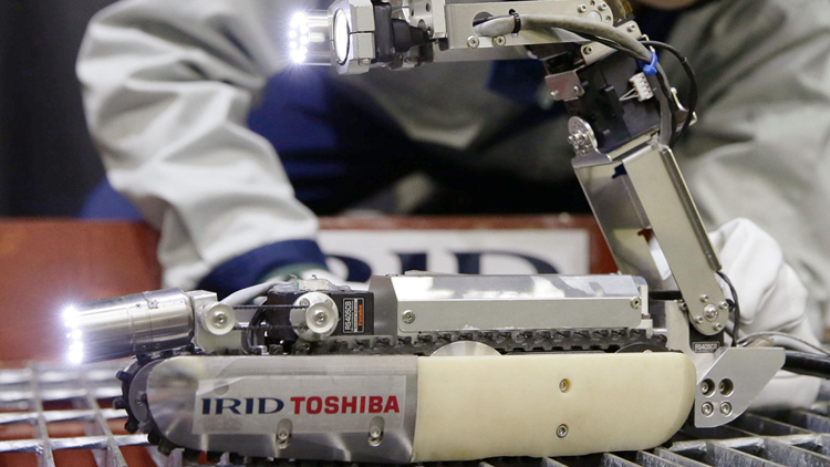 東電擬派水底機械人 調查福島機組核廢料