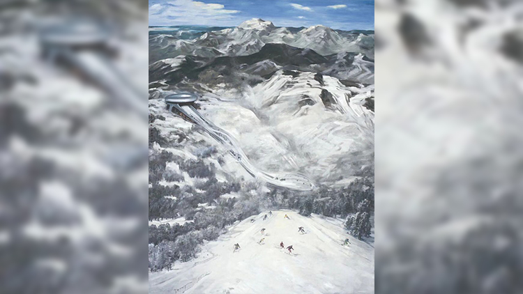 河北省詩書畫界三位大師共同創作「迎奧會」 