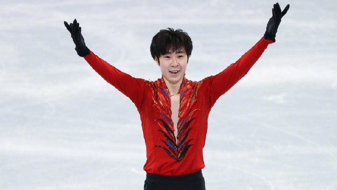 金博洋男單自由滑發揮出色 暫列第三
