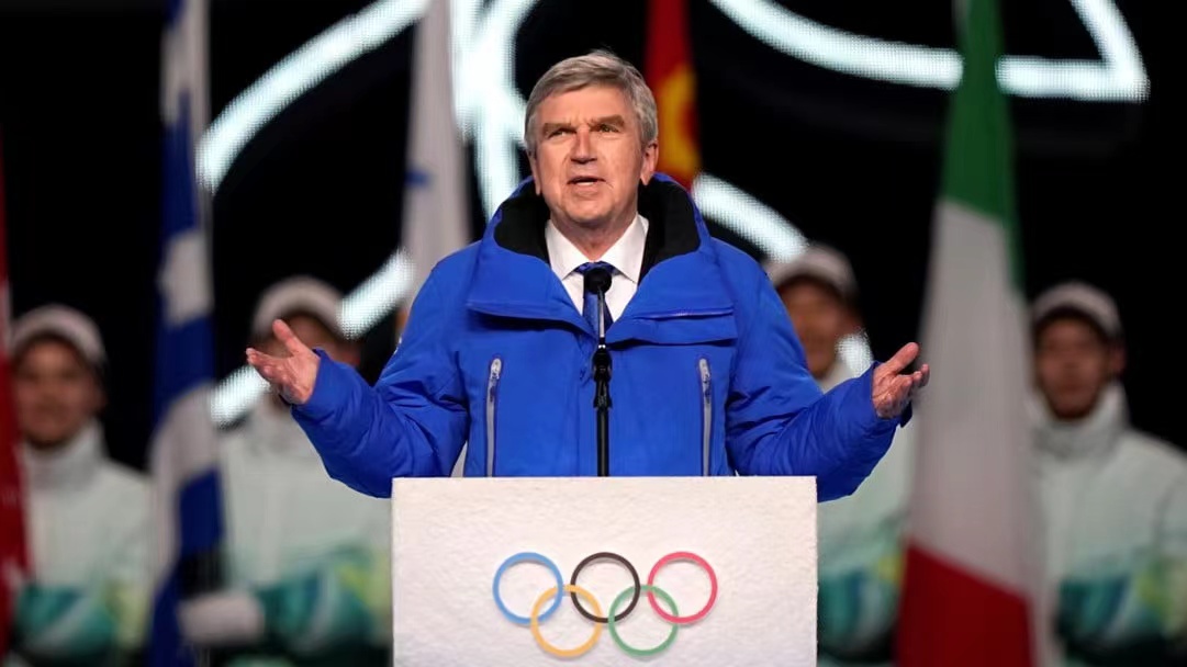 巴赫：北京冬奧非常成功 閉環管理是最安全地方之一