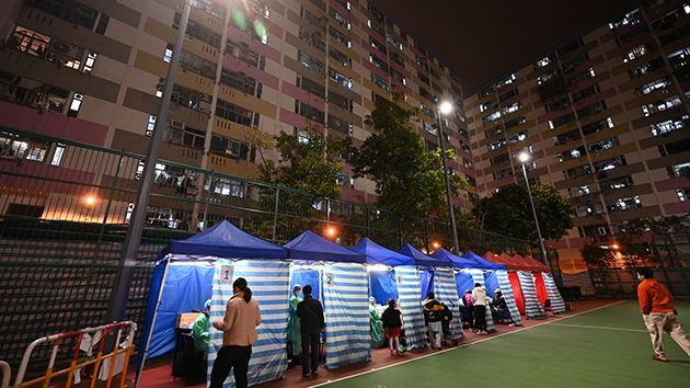 深水埗石硤尾邨第21座延長圍封 已發現150宗初確及4宗不確定