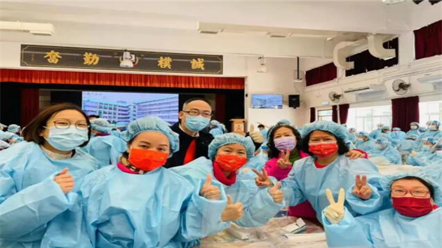 「香港，我哋撐你！」深圳羅湖與香港同胞齊心戰疫