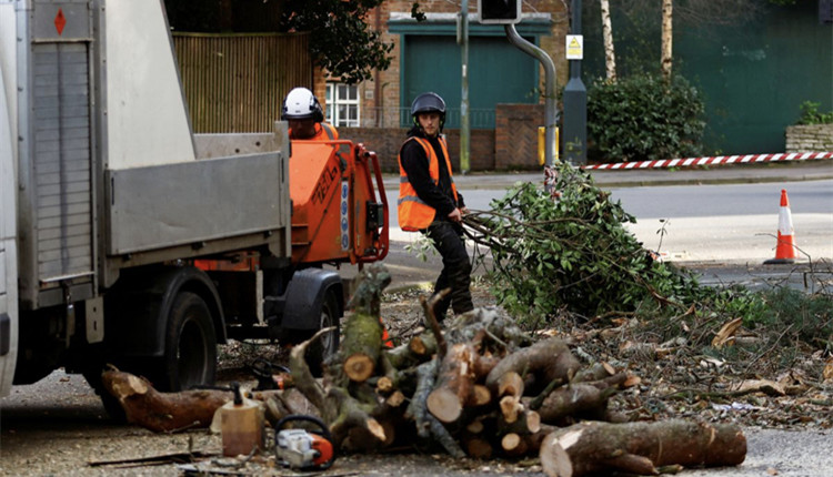 「尤尼斯」風暴肆虐西歐已致16死 歐洲鐵路停擺電力中斷