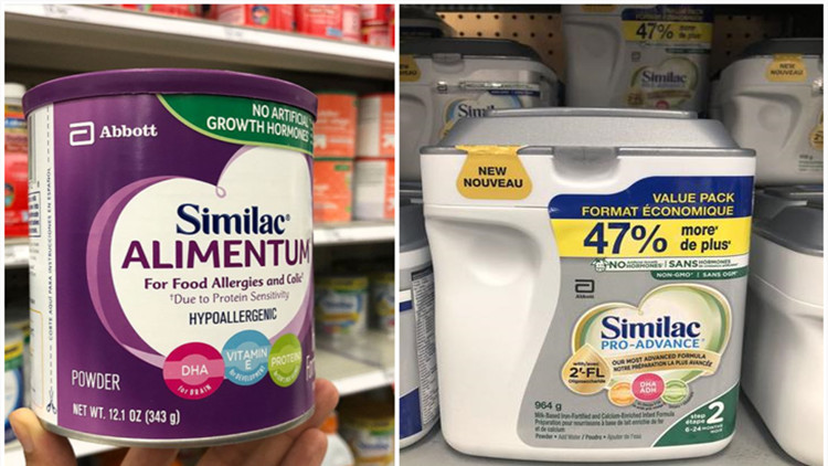 雅培美國工廠數款奶粉或存致病菌 食安中心將繼續跟進