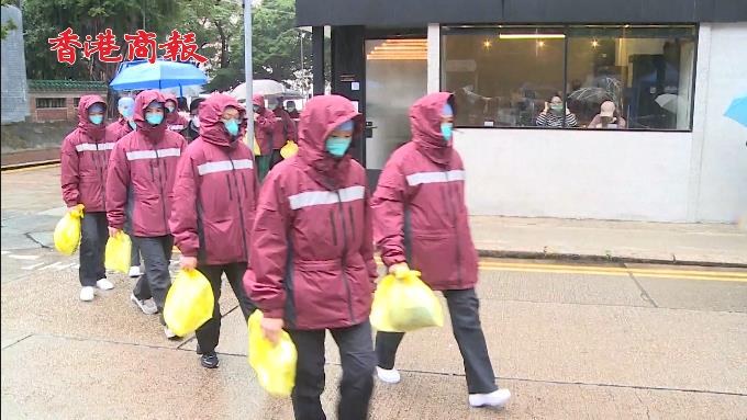 有片 | 內地援港檢測隊進駐五大檢測站：檢測量明顯提升