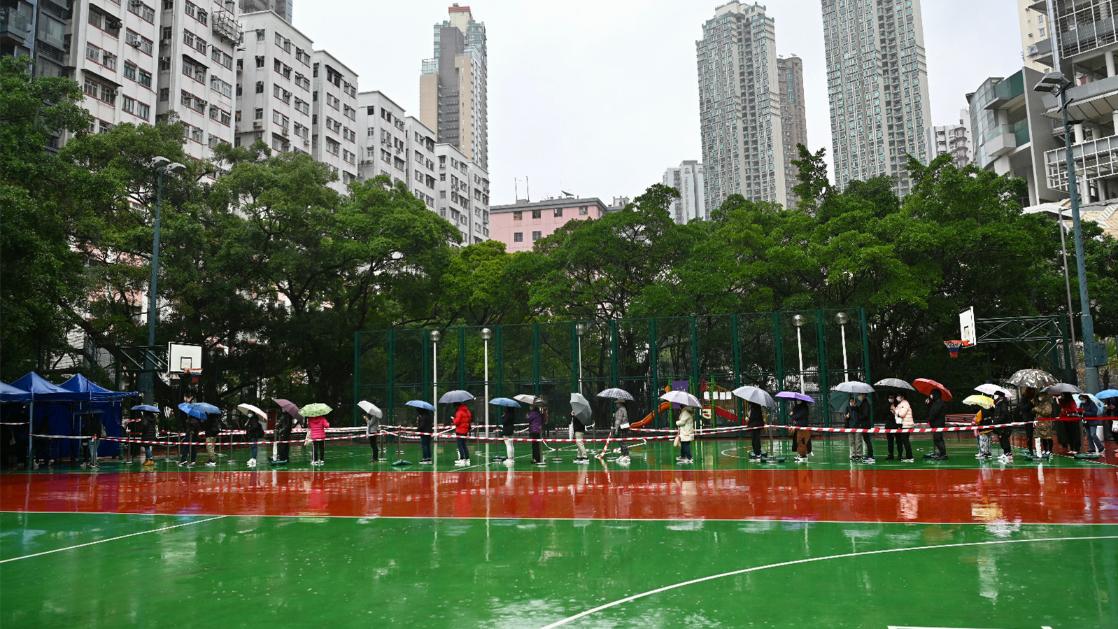 全港23日共設74檢測點 荃灣及大澳增採樣站