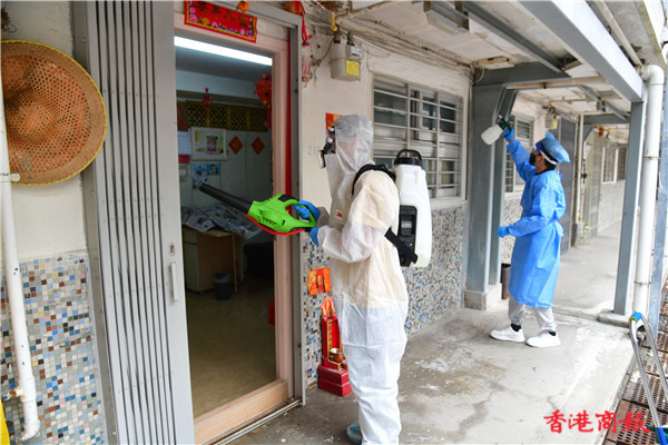 圖集｜工商專業團體抗疫挺港大行動 免費提供消毒殺菌