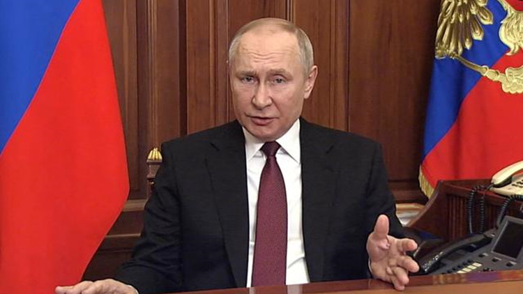 普京開戰前講話：有必要再一次解釋我們為什麼要這麼做（全文）