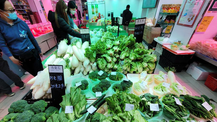 港府：本港食物供應穩定 強調市民無需囤糧