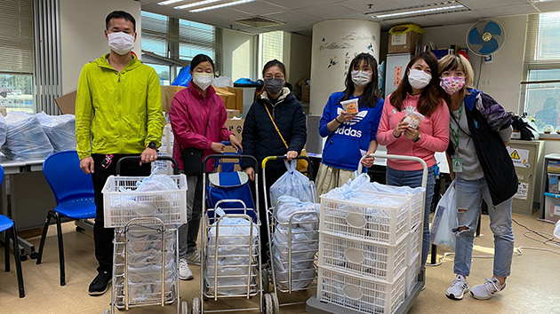 利希慎基金與鴻福堂和基督教家庭服務中心攜手抗疫