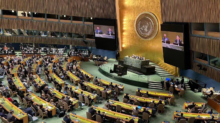 聯大緊急特別會議通過烏局勢決議草案