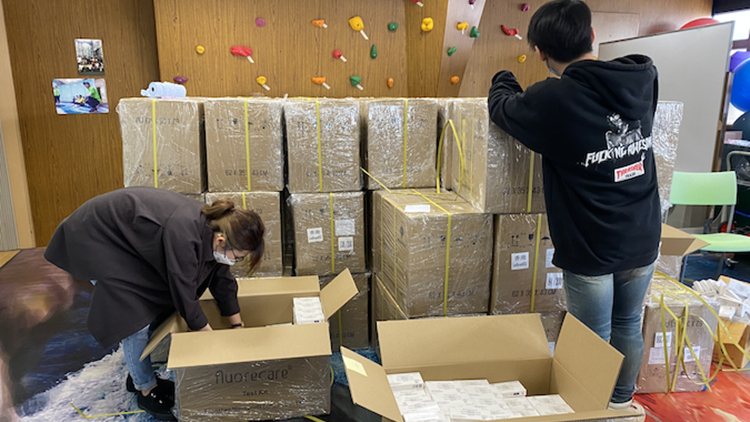 聖雅各福群會獲利希慎基金捐贈抗疫物資 支援抗疫