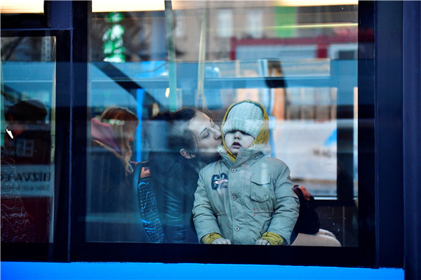 圖集｜烏克蘭難民踏往未知的旅程