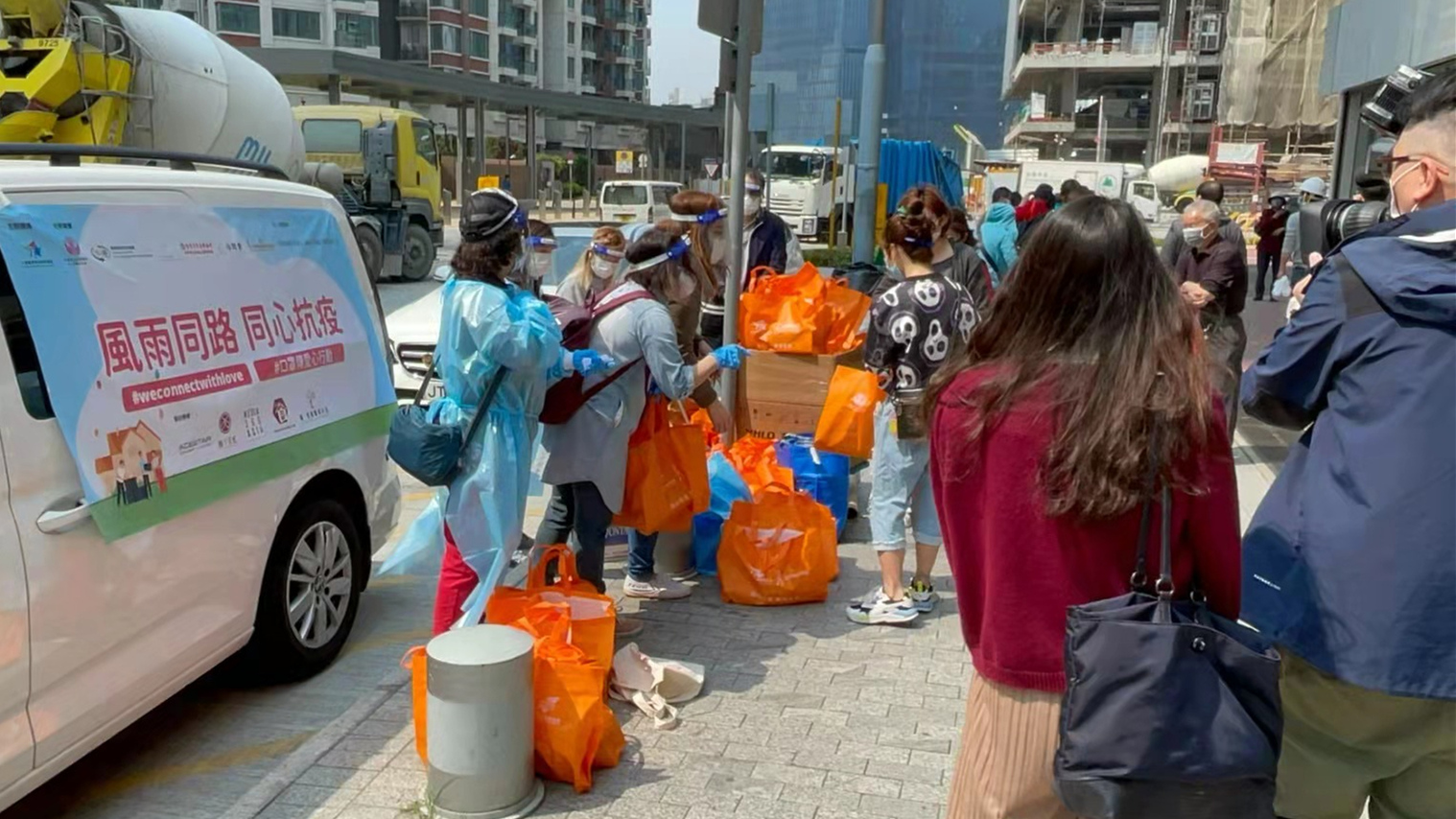 多社團聯手派發抗疫物資助基層人士