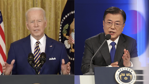 拜登致函文在寅 感謝韓方對俄實施制裁