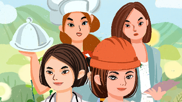 外交部：祝所有女同胞心中有夢，眼中有光