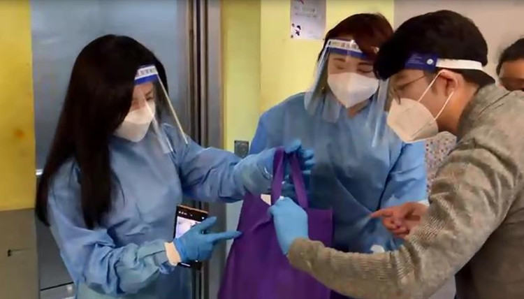 有片｜致敬！港島婦聯抗疫義工隊