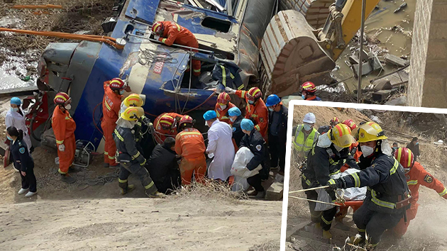 【追蹤報道】甘肅靖遠運煤火車車頭脫軌事故致3死1傷