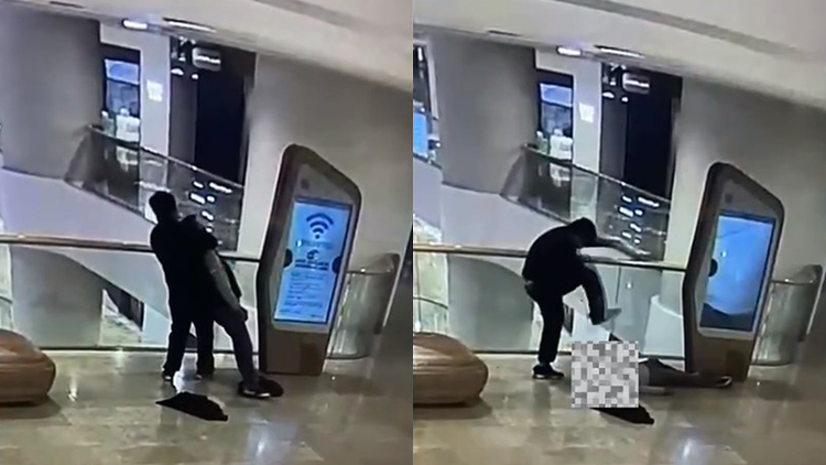 有片｜太古廣場七旬翁遭黑衣兇徒箍頸踩頭命危 疑犯仍在逃