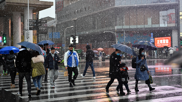 明起中東部地區雨雪過程將上線