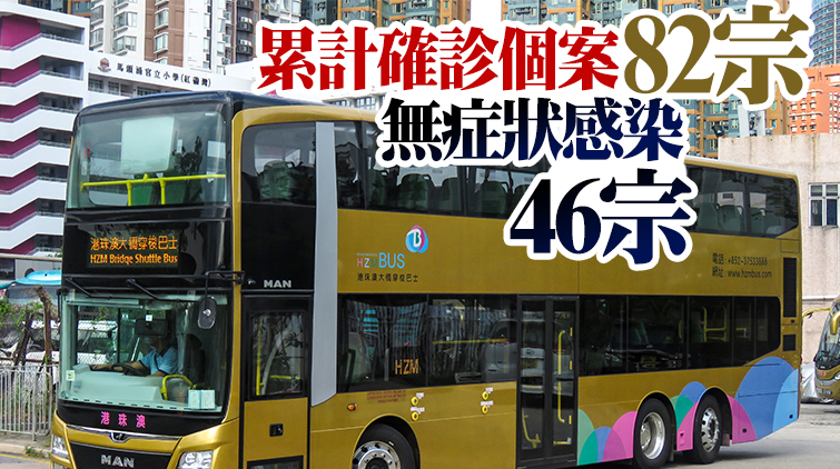 澳門新增1例無症狀感染個案 乘坐金巴從港抵澳