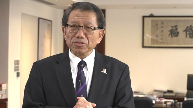 有片 | 段崇智向中大人員致感謝信