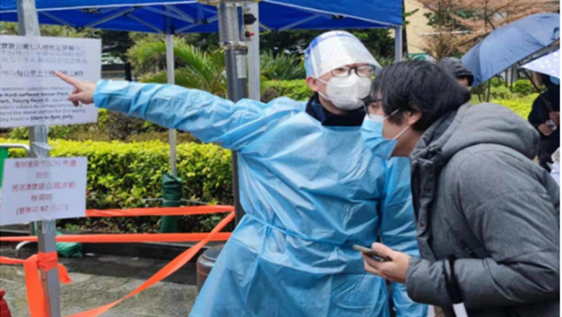 民建聯西貢支部主席莊元苳衝在抗疫一線 用行動守護社區安寧