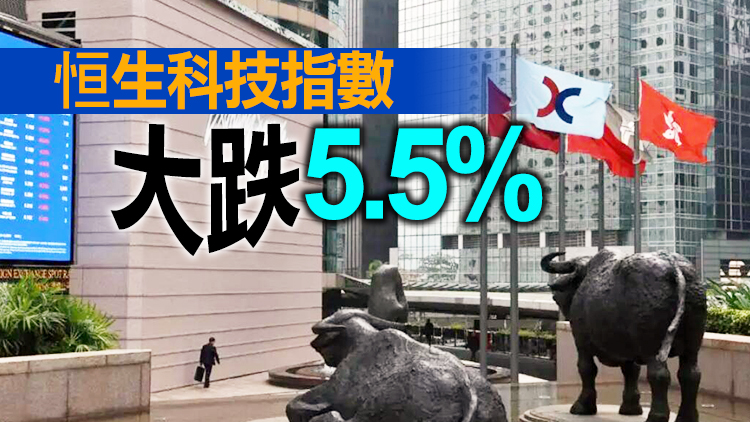 恒指低開600點 穿19000關口