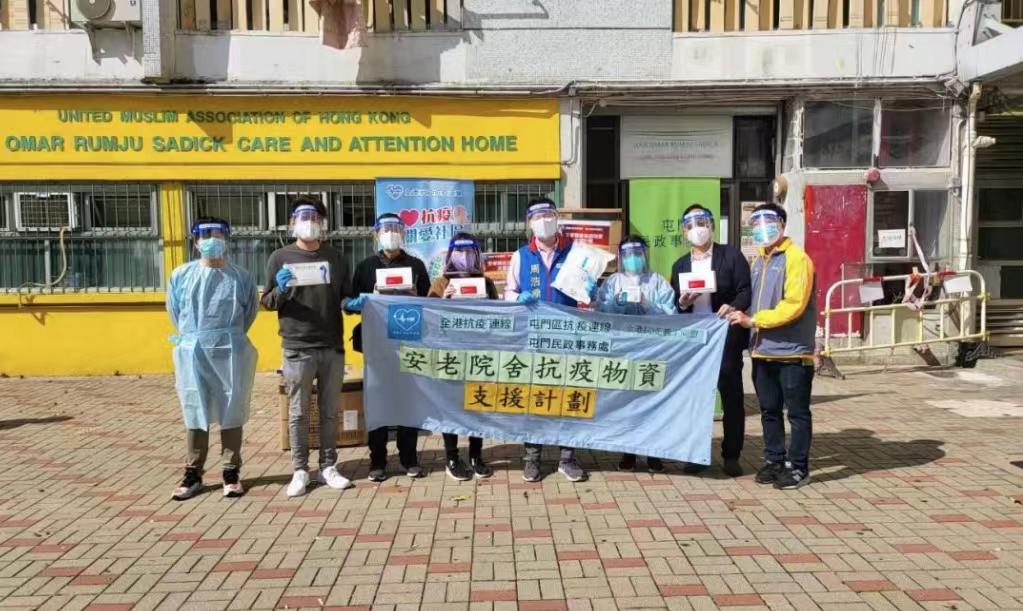  屯門東南分區委員會副主席曾憲康：始終奔跑在抗疫一線