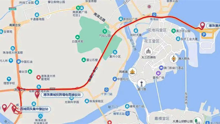 珠港跨境貨車16日零時起實施定線通行管理
